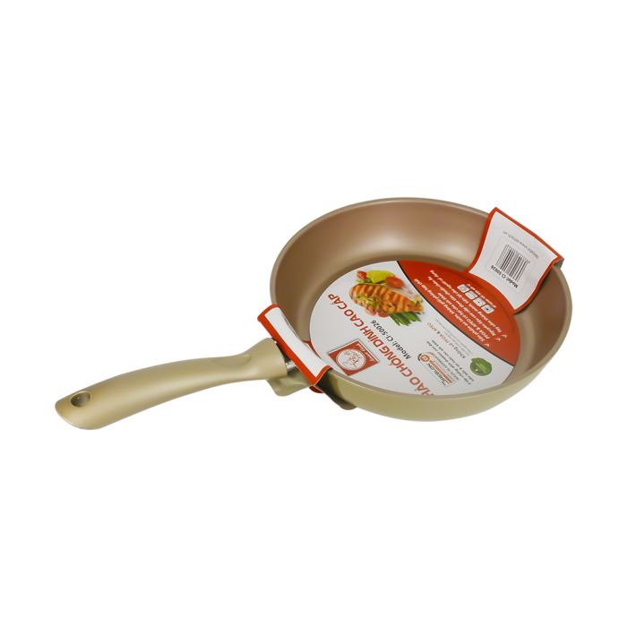 A deep pale imitation deep frying pan with a bottom of size 26